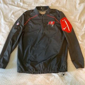 Tampa Bay Buccaneers Nike Quarter Zip Jacket